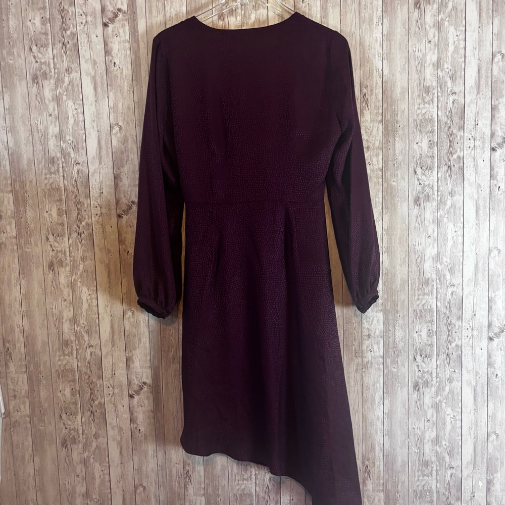 Intermix Nadia Silk Jacquard Midi Dress - Picture 8 of 10